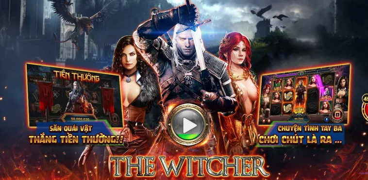 Nổ Hũ Witcher Wild Hunt Tại HitClub Siêu Phẩm Hành Động Đổi Thưởng Đẳng Cấp
