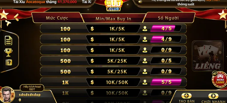 Liêng Tại HitClub Sân Chơi Sát Phạt Đỉnh Cao Với Tỷ Lệ Ăn Thưởng 1 Ăn 95