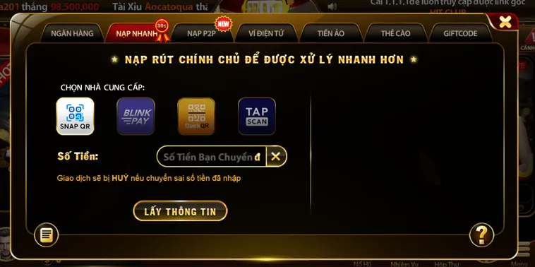 Hướng Dẫn Cách Nạp Tiền HitClub Đơn Giản Nhận Ngay Khuyến Mãi Khủng