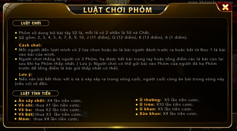 Phỏm Tại HitClub Trải Nghiệm Đẳng Cấp Game Bài Tá Lả Giải Trí Số Một