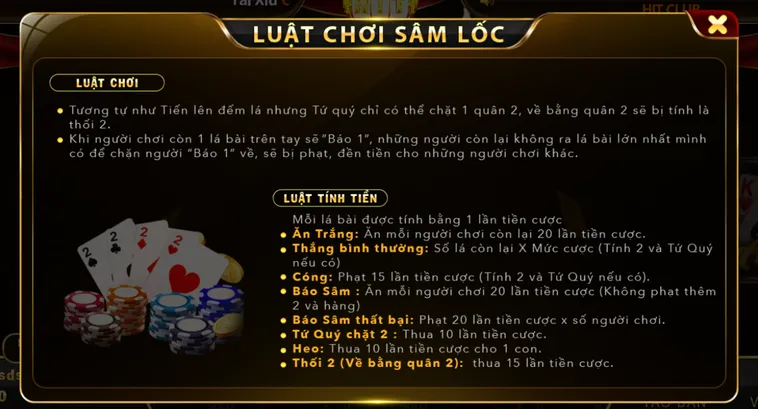 Sâm Lốc Tại HitClub Đỉnh Cao Game Bài Đổi Thưởng Uy Tín Nhất Năm 2026