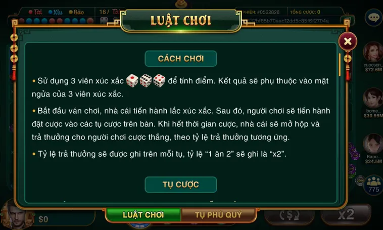 Chinh Phục Casino Sicbo Đại Phú Quý Tại HitClub Rinh Ngay Lộc Lớn