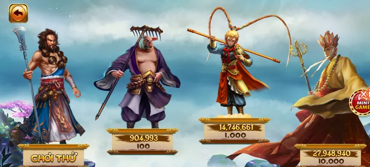 Trải Nghiệm Nổ Hũ Tây Du Kí Tại HitClub Đại Chiến Săn Thưởng Jackpot