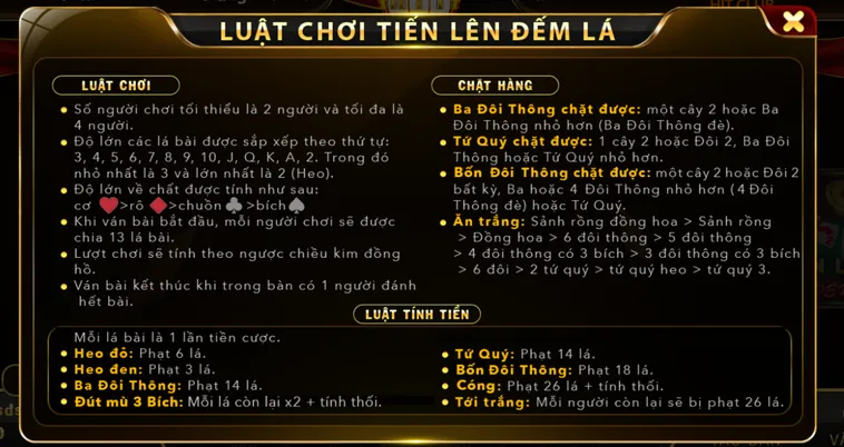 Cách Chơi Tiến Lên Đếm Lá Tại HitClub Dành Cho Dân Chơi Chuyên Nghiệp